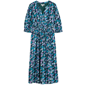 Seasalt Fawn Organic Cotton Waisted Midi Dress